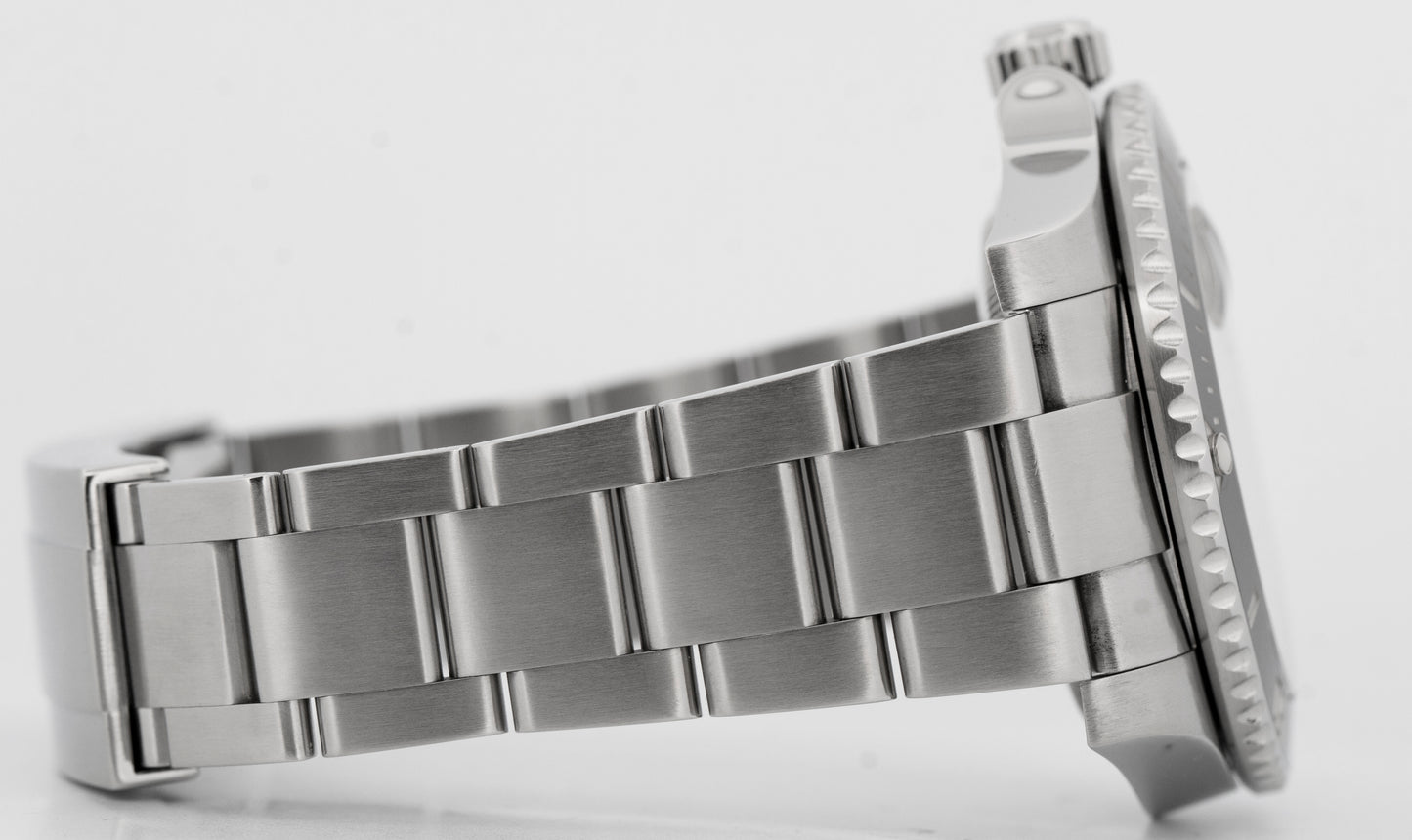 Rolex Submariner Date BLACK Ceramic Stainless Steel 40mm Watch Oyster 116610 LN