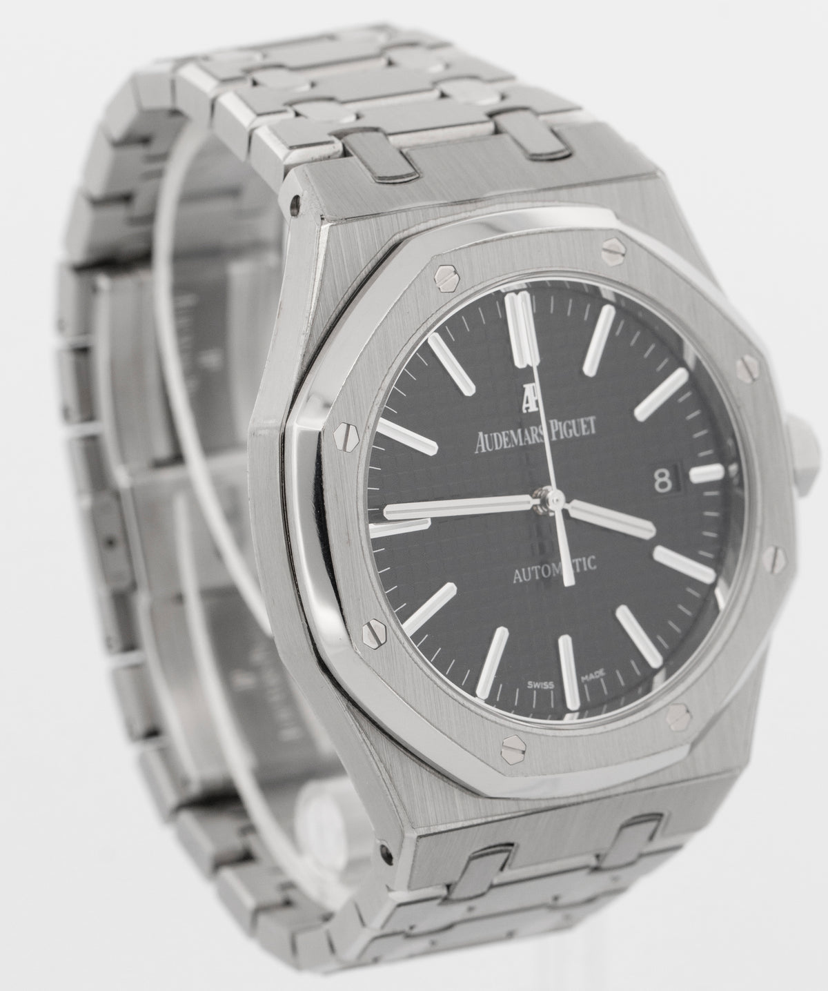 2013 Audemars Piguet Royal Oak 15400ST.00.1220ST.01 Black Steel 41mm Papers