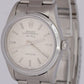 MINT Rolex Air-King Precision Silver Stainless Steel Oyster 34mm Watch 14000