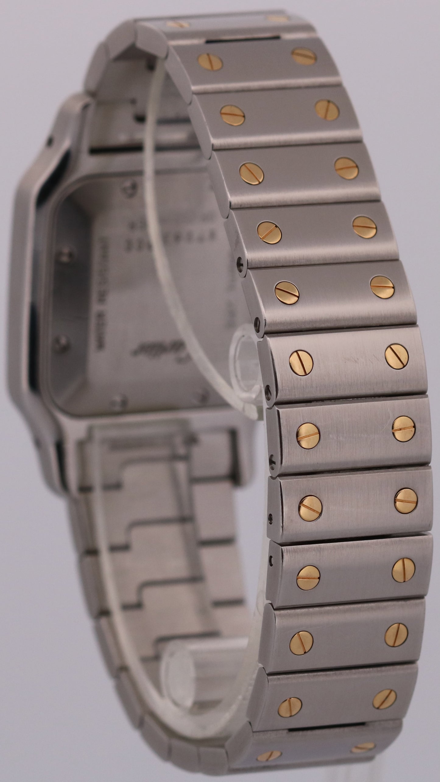 UNPOLISHED Cartier Santos Galbee 29mm ROMAN 18K Steel Automatic 2319  W20041C4