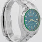 PAPERS Rolex Milgauss Z-Blue Green 40mm Stainless Steel Watch 116400 GV BOX