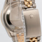 Rolex DateJust 36mm CHAMPAGNE DIAMOND Two-Tone 18K Gold Steel JUBILEE 16233