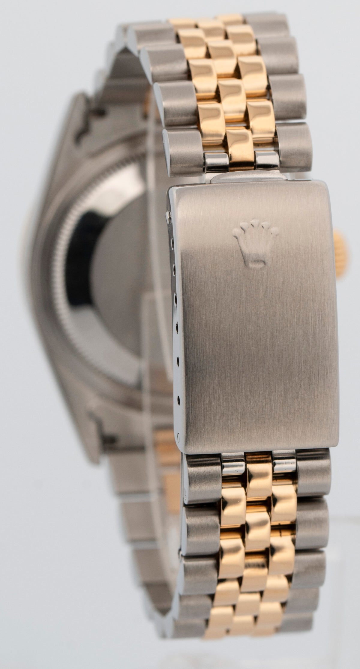 Rolex DateJust 16233 Diamond Black Two-Tone Gold Steel Jubilee 36mm Watch