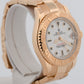 Rolex Yacht-Master 68628 Midsize White 18K Yellow Gold 35mm Oyster Watch