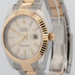 Rolex Datejust II 116333 Ivory 18K Yellow Gold Stainless Steel Oyster 41mm Watch
