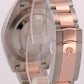 Rolex DateJust 41 SUNDUST Two-Tone 18k Rose Gold Fluted Steel OYSTER 41mm 126331