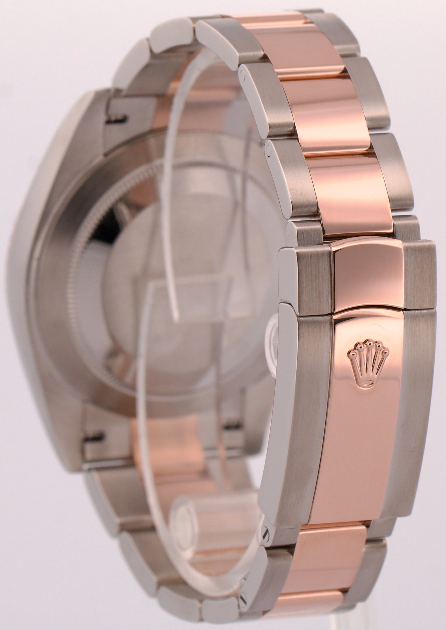 Rolex DateJust 41 SUNDUST Two-Tone 18k Rose Gold Fluted Steel OYSTER 41mm 126331