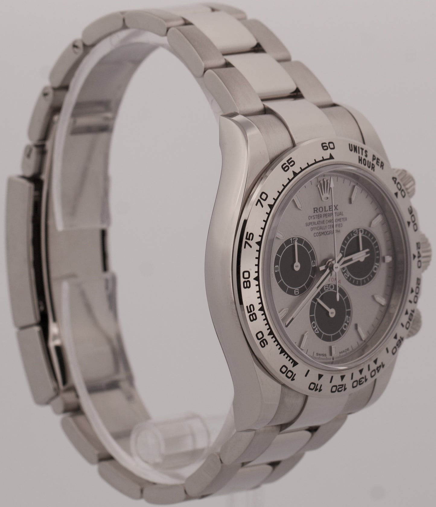 2025 Rolex Daytona Cosmograph GHOST SILVER 40mm 18K White Gold Watch 126509 BOX