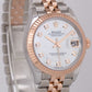 MINT 2024 PAPERS Rolex DateJust 31mm MOP DIAMOND Jubilee 18K Gold 278271 BOX