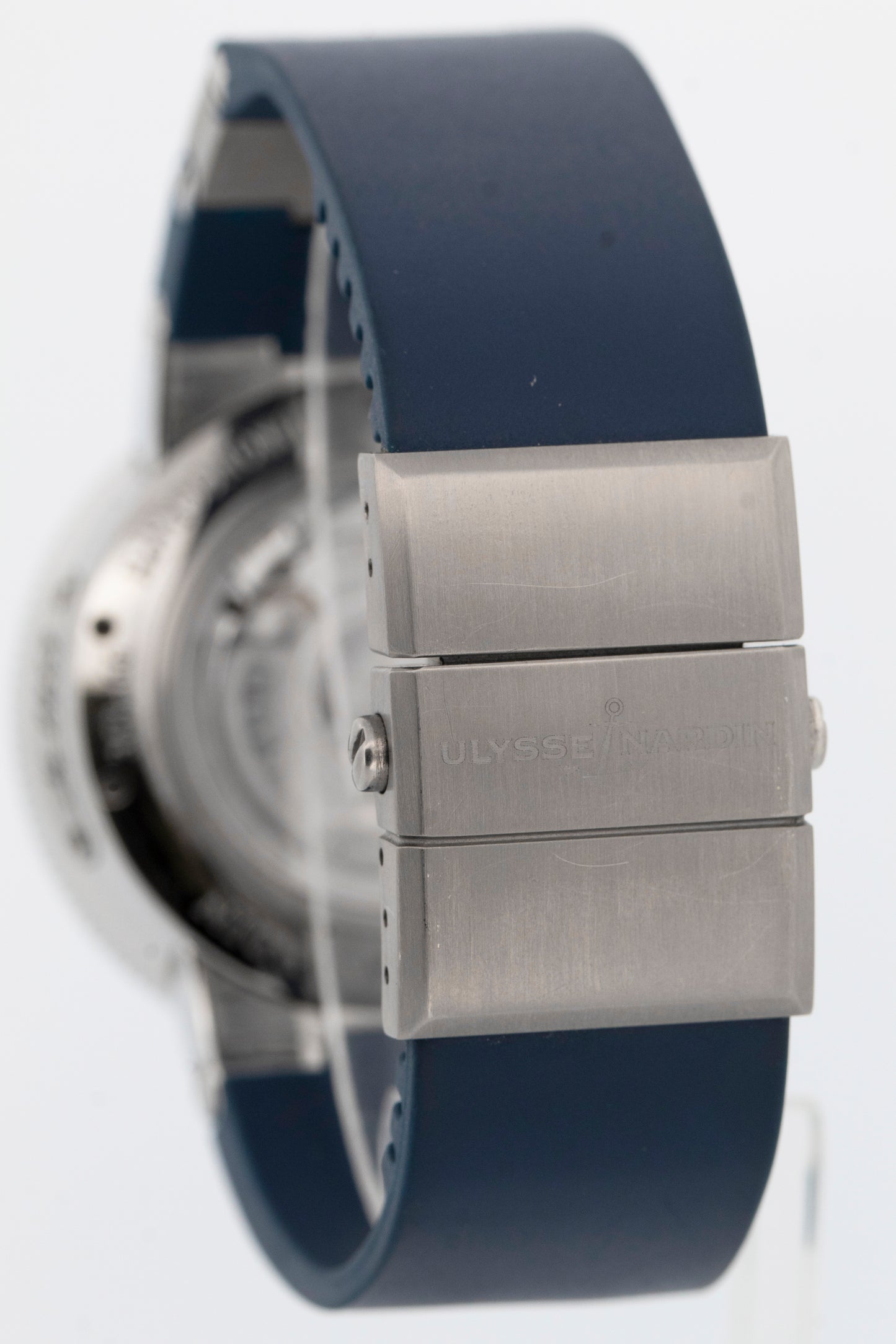Papers Ulysse Nardin Maxi Marine Chronograph Blue 41mm 353-66-7/323 Watch BOX