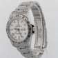 1999 PAPERS Rolex Explorer II WHITE Stainless Steel 40mm 16570 GMT Watch BOX