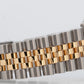 Rolex DateJust CHAMPAGNE Two-Tone Yellow Gold Steel Jubilee 36mm 16013 Watch