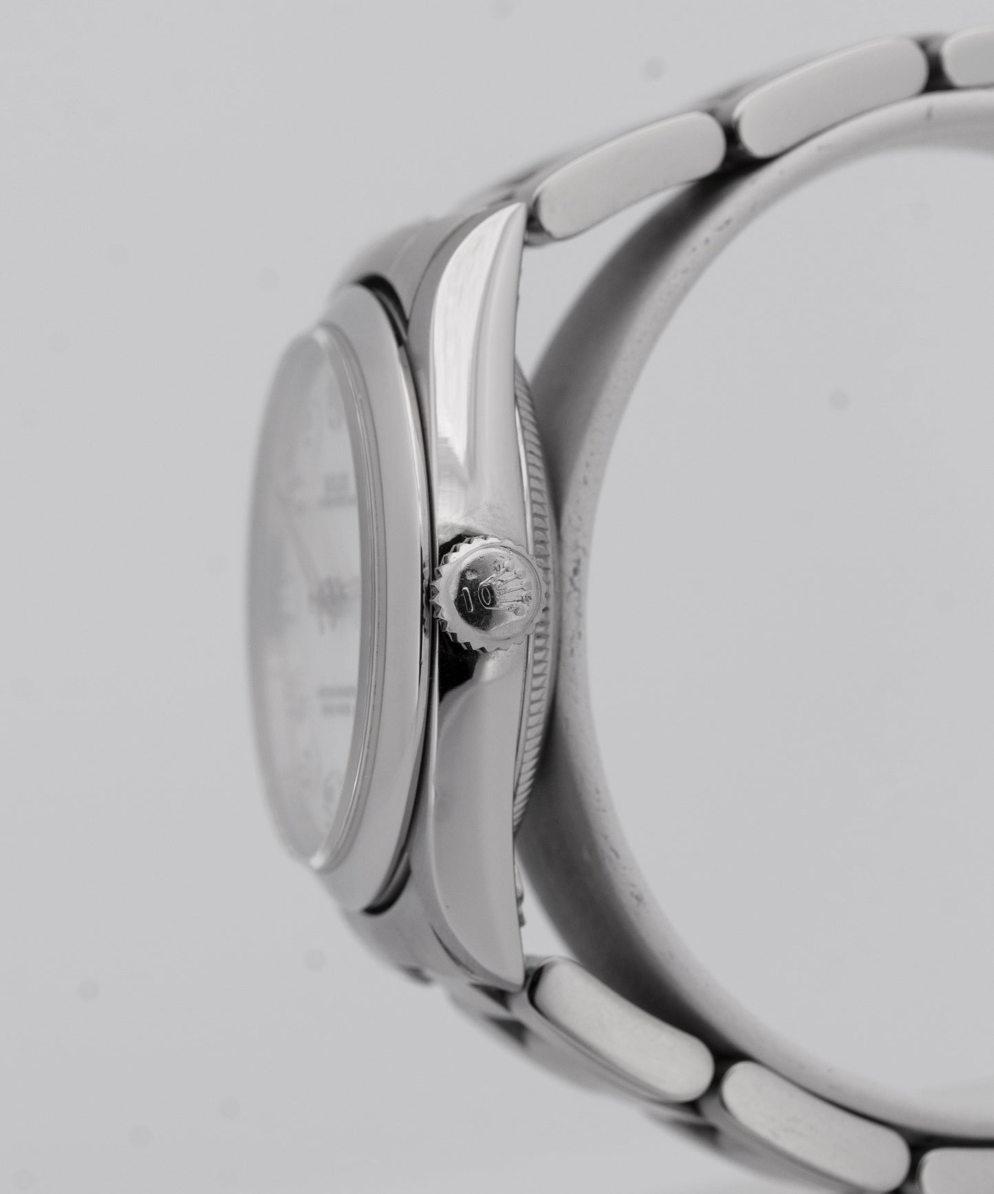 Ladies Rolex Oyster Perpetual MOP DIAMOND 31mm Stainless Steel Watch 77080