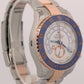New Old Stock Stickered Rolex Yacht-Master II Blue Steel 18K 44mm 116681 Box