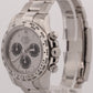 2025 Rolex Daytona Cosmograph GHOST SILVER 40mm 18K White Gold Watch 126509 BOX