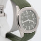 2021 Patek Philippe Aquanaut 5168G-010 Green 18K White Gold 42.2mm Box Papers