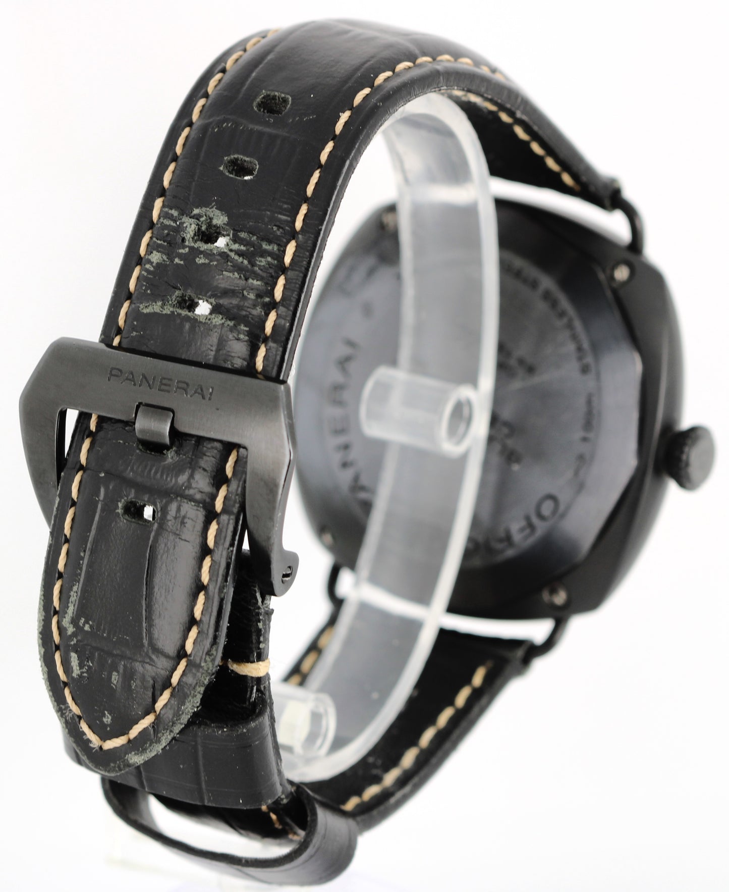 Panerai Radiomir Black Seal CERAMIC Black 45mm PAM00292 Leather Watch