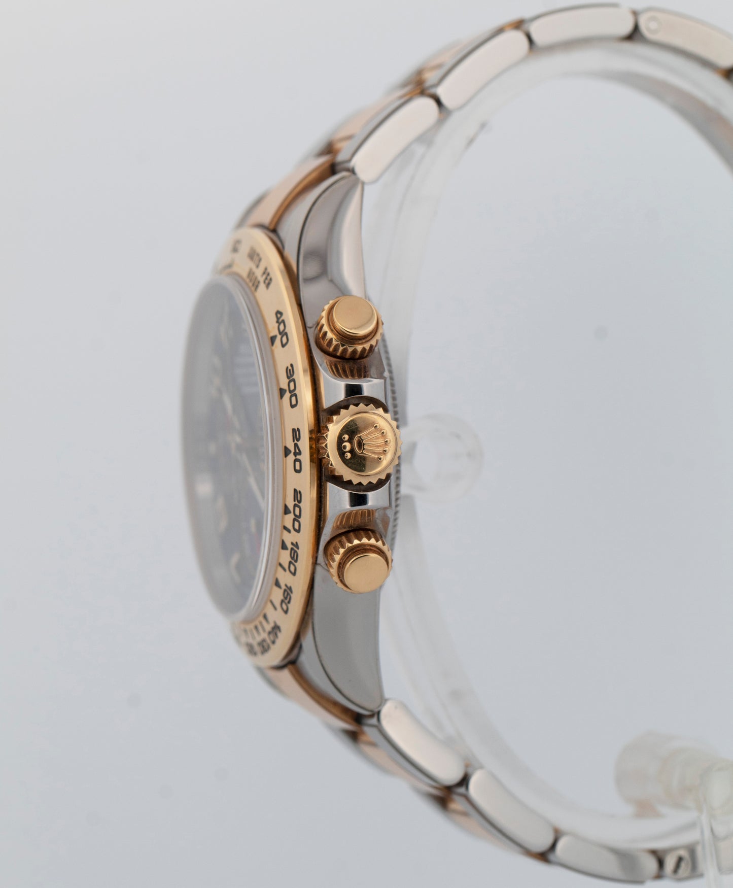 PAPERS Rolex Daytona Cosmograph BLUE RACING 116503 18K Gold Two-Tone Watch BOX