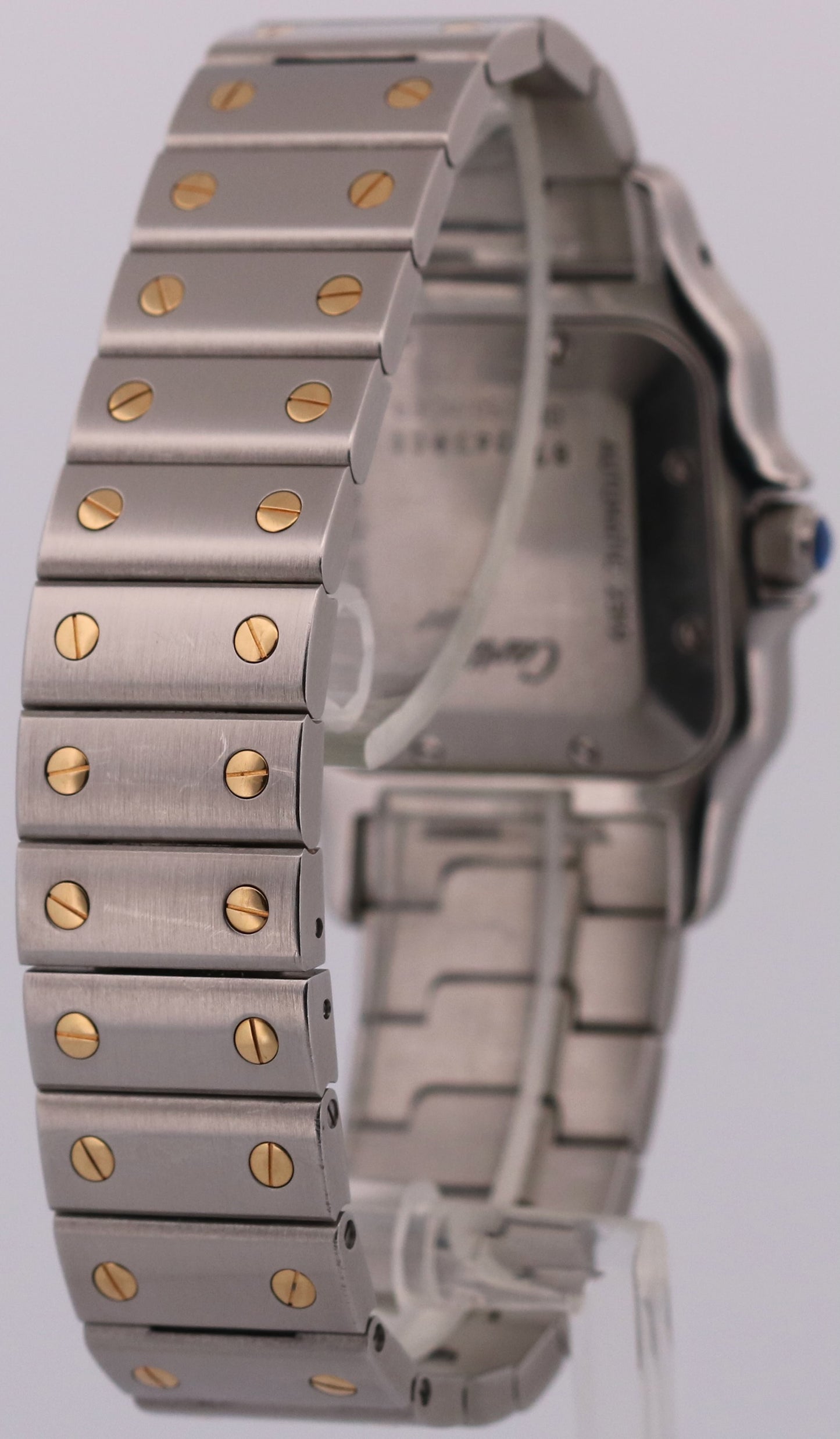 UNPOLISHED Cartier Santos Galbee 29mm ROMAN 18K Steel Automatic 2319  W20041C4