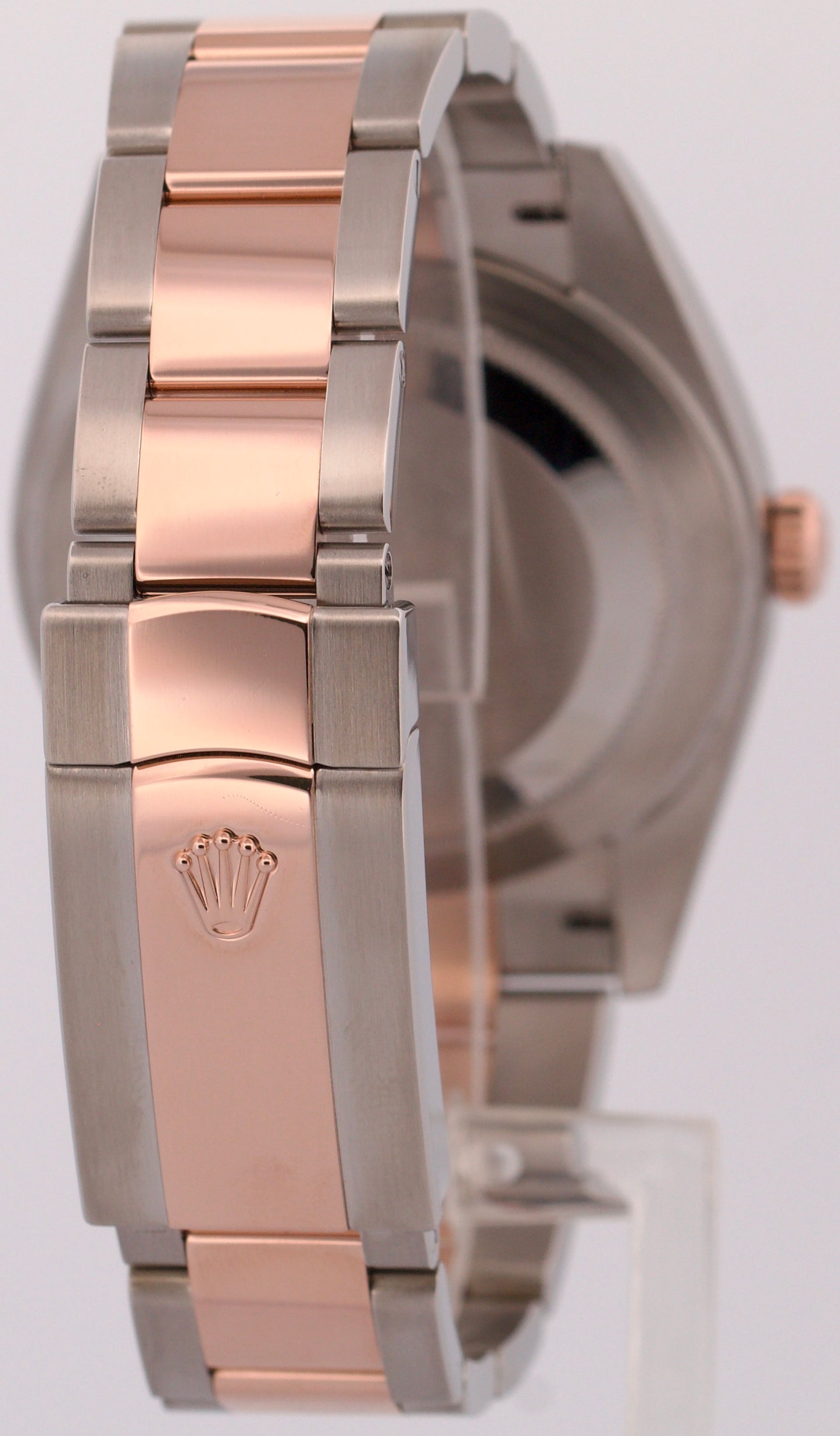 Rolex DateJust 41 SUNDUST Two-Tone 18k Rose Gold Fluted Steel OYSTER 41mm 126331