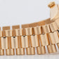 Rolex Day-Date President Champagne 36mm 18K Yellow Gold Fluted Watch 18038