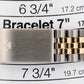 Rolex DateJust CHAMPAGNE Two-Tone Yellow Gold Steel Jubilee 36mm 16013 Watch