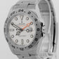2023 Rolex Explorer II 226570 White Stainless Steel 42mm Watch Box Papers