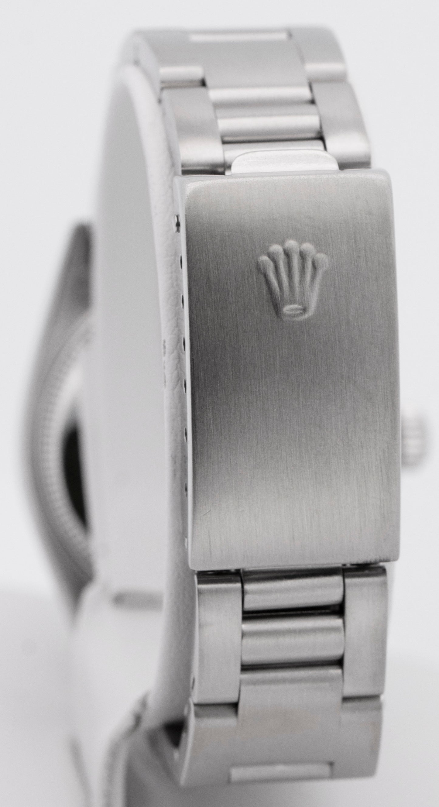 Ladies Rolex Oyster Perpetual MOP DIAMOND 31mm Stainless Steel Watch 77080