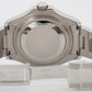 Rolex Yacht-Master Midsize Stainless Steel RHODIUM Blue Oyster 37mm Watch 268622