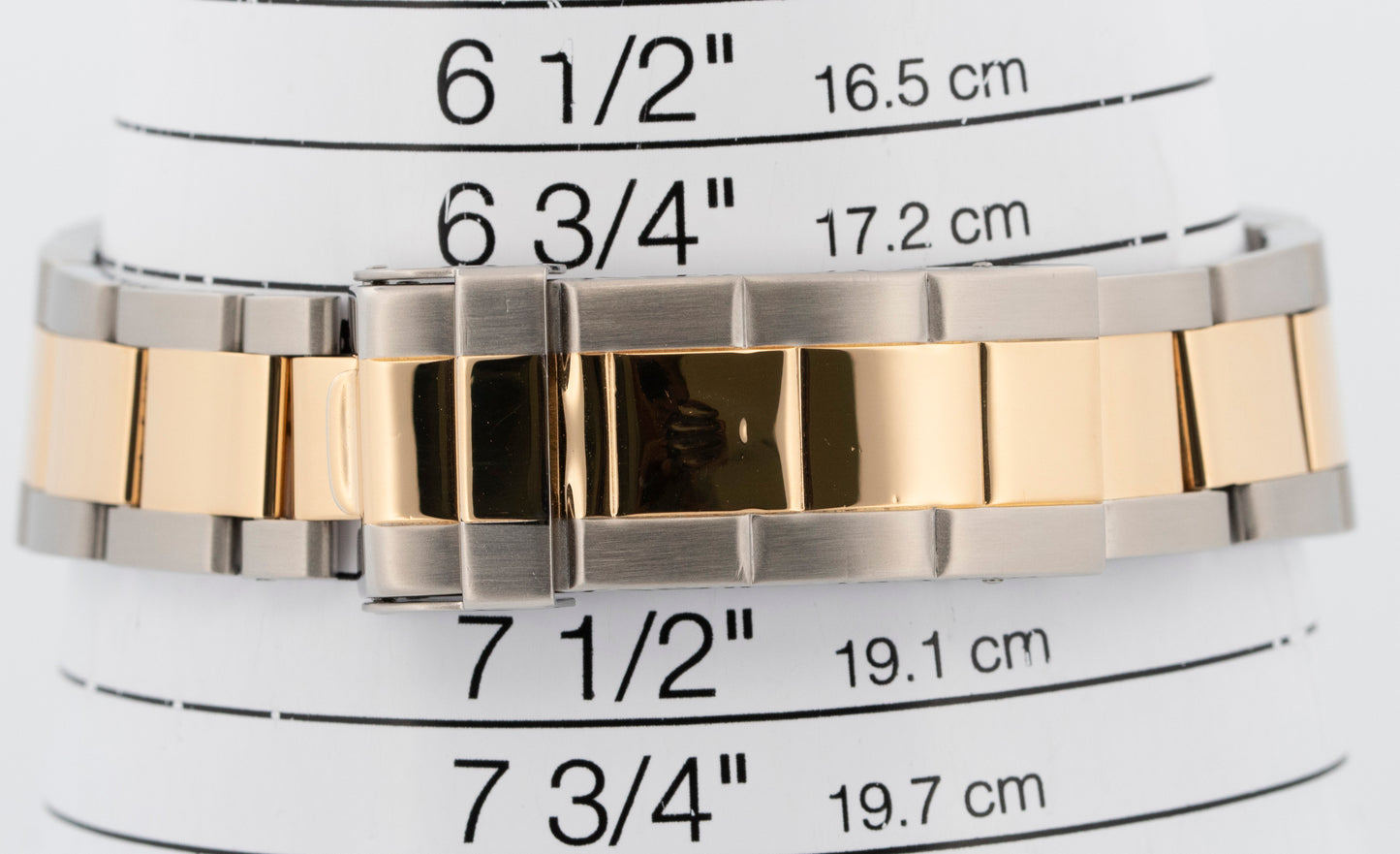 Rolex Submariner Date 16613 LB Blue No-Holes Yellow Gold Two-Tone 40mm Watch