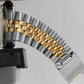 Rolex DateJust CHAMPAGNE Two-Tone Yellow Gold Steel Jubilee 36mm 16013 Watch
