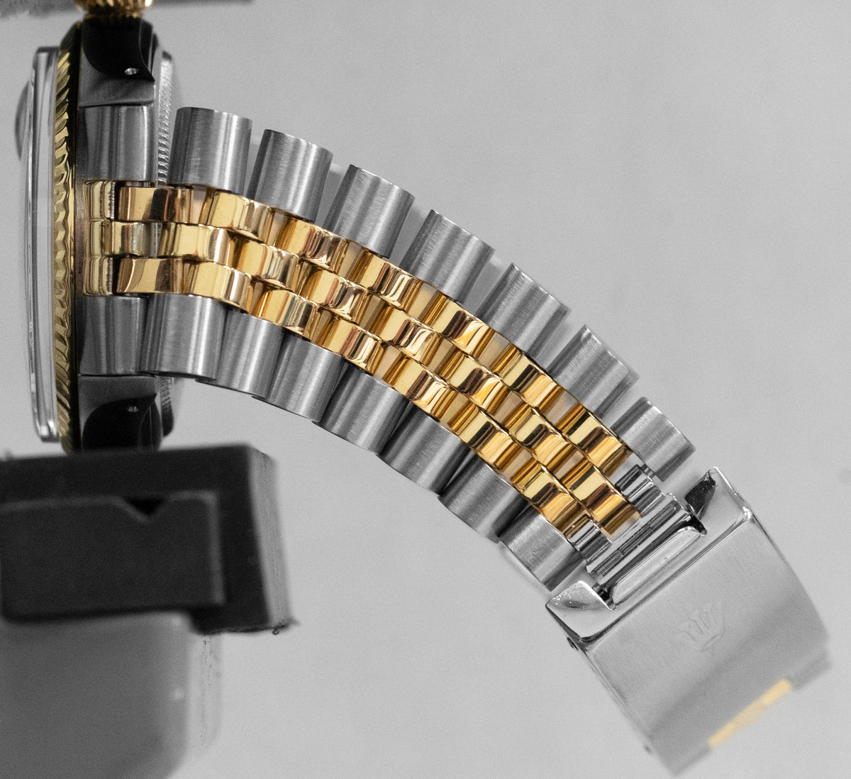 Rolex DateJust CHAMPAGNE Two-Tone Yellow Gold Steel Jubilee 36mm 16013 Watch