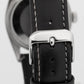 Rolex DateJust 36mm Black Stainless Engine Turned Automatic Watch 1603