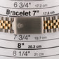 Rolex DateJust 36mm CHAMPAGNE DIAMOND Two-Tone 18K Gold Steel JUBILEE 16233