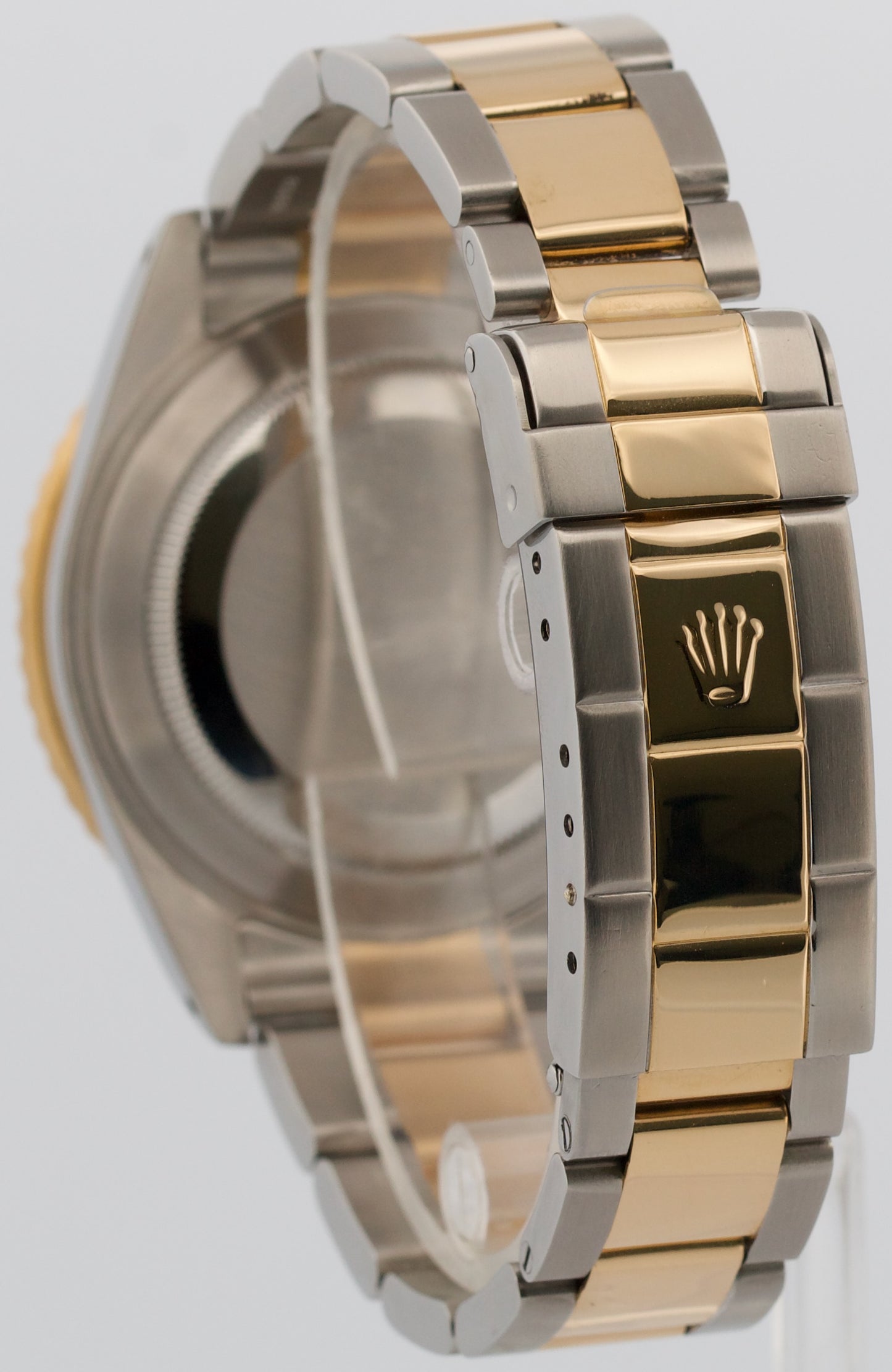 2000 Rolex Submariner Date 16613 Black 18K Yellow Gold Two-Tone Steel 40mm Watch