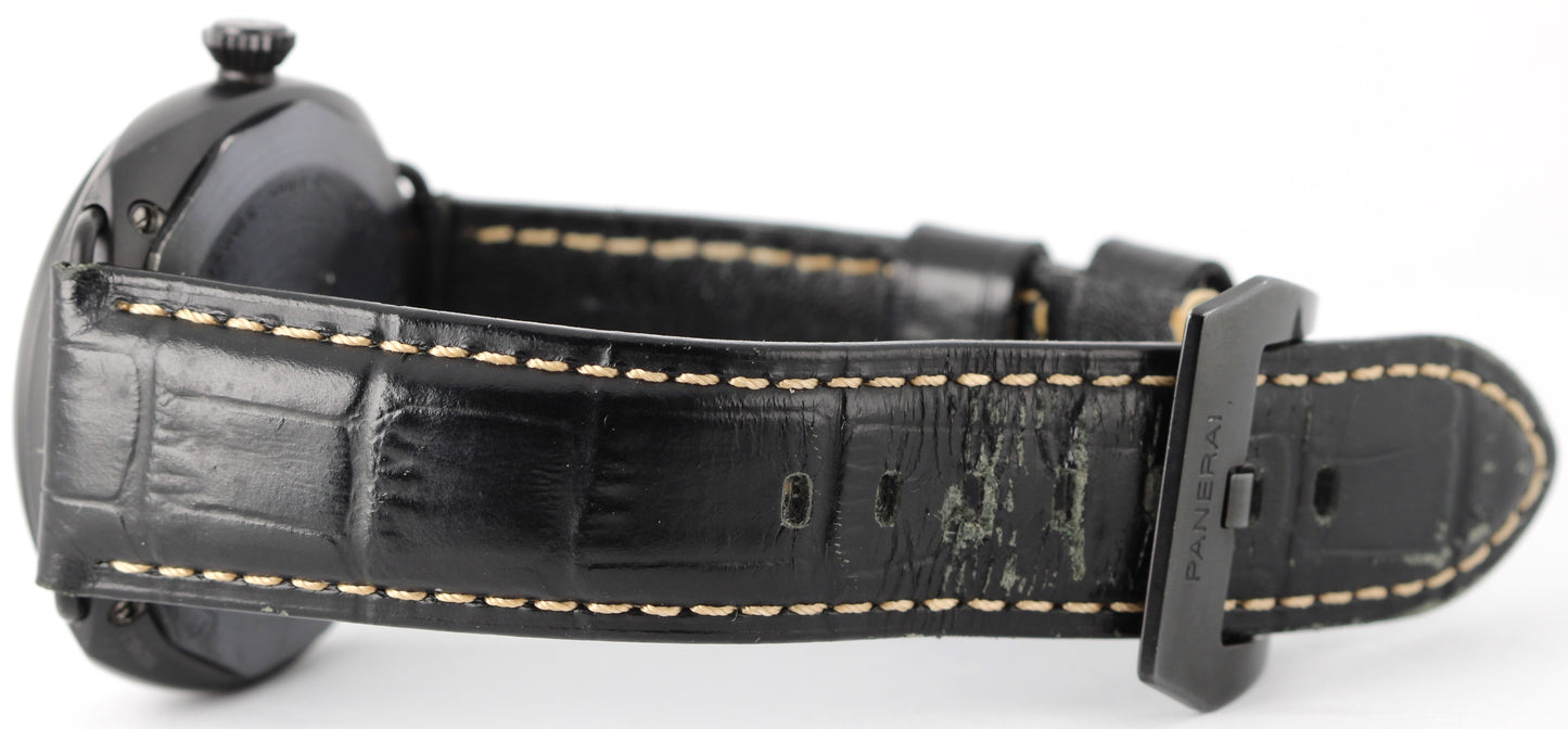 Panerai Radiomir Black Seal CERAMIC Black 45mm PAM00292 Leather Watch