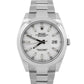 2021 PAPERS Rolex DateJust 41 WHITE Stainless Steel 41mm 126300 Watch BOX