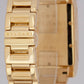 MINT BVLGARI Rettangulo Chronograph 18K DIAMOND Yellow Gold 29mm Watch RTC 49 G