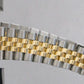 Rolex DateJust 36mm CHAMPAGNE DIAMOND Two-Tone 18K Gold Steel JUBILEE 16233