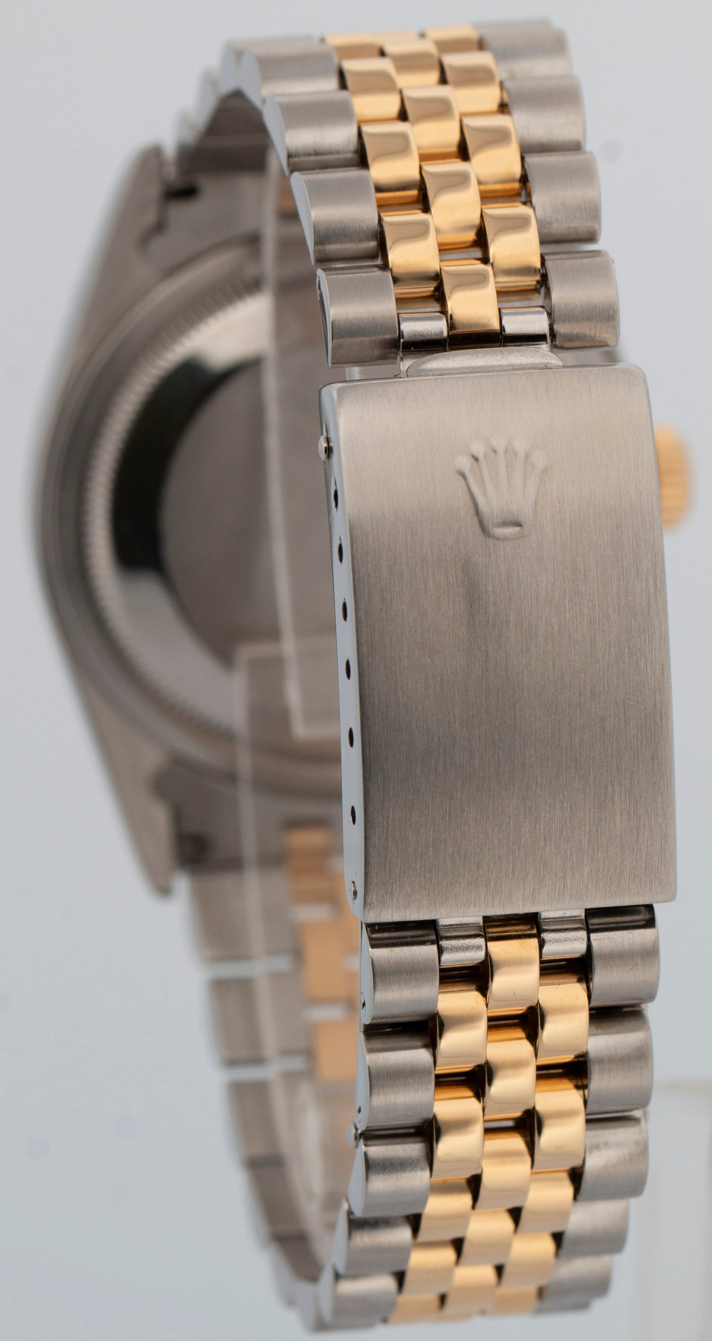 Rolex DateJust 36mm Silver Two-Tone 18K Yellow Gold Steel JUBILEE Watch 16233