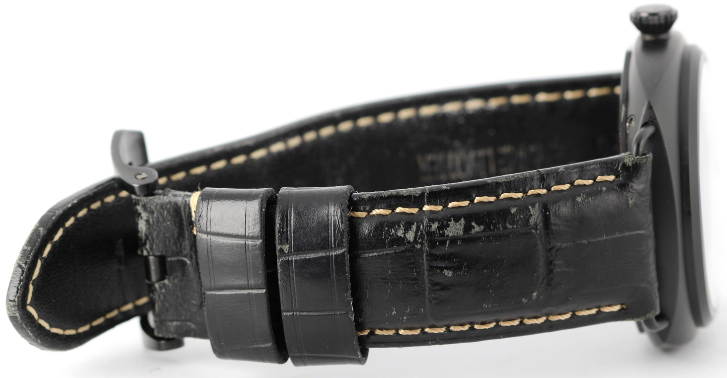 Panerai Radiomir Black Seal CERAMIC Black 45mm PAM00292 Leather Watch