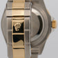 2000 Rolex Submariner Date 16613 Black 18K Yellow Gold Two-Tone Steel 40mm Watch