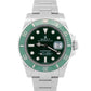 NOS PAPERS Rolex Submariner Date HULK Green Stainless Steel 40mm 116610 LV BOX