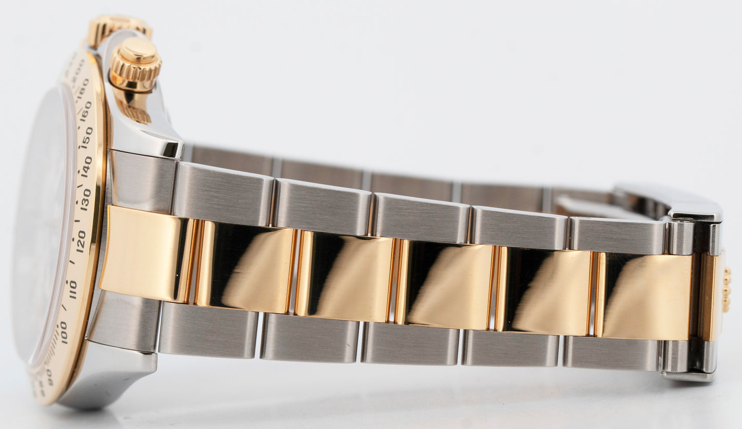 Rolex Daytona Cosmograph IVORY RACING 116523 Two-Tone Gold Two-Tone Panda Watch