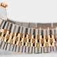 Rolex DateJust 36mm Silver Two-Tone 18K Yellow Gold Steel JUBILEE Watch 16233
