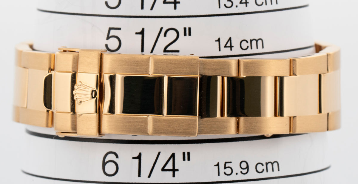 Rolex Yacht-Master 68628 Midsize White 18K Yellow Gold 35mm Oyster Watch