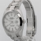 2021 PAPERS Rolex DateJust 41 WHITE Stainless Steel 41mm 126300 Watch BOX