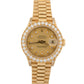 1998 Rolex DateJust President 69178 Diamond Champagne 18K Gold 26mm Box Papers