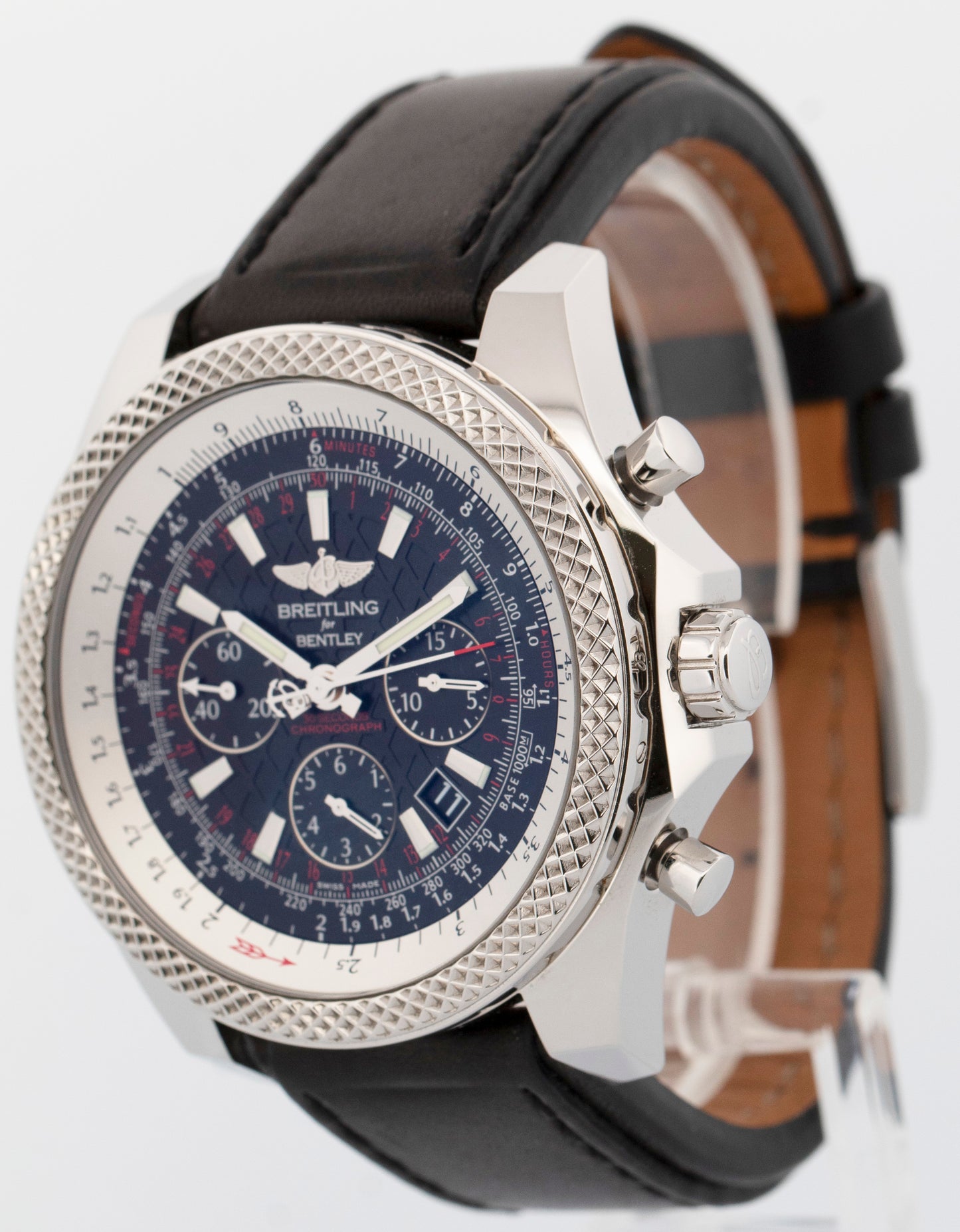 2020 PAPERS Breitling Bentley B06 BLACK Stainless Steel 49mm AB0611 Watch BOX