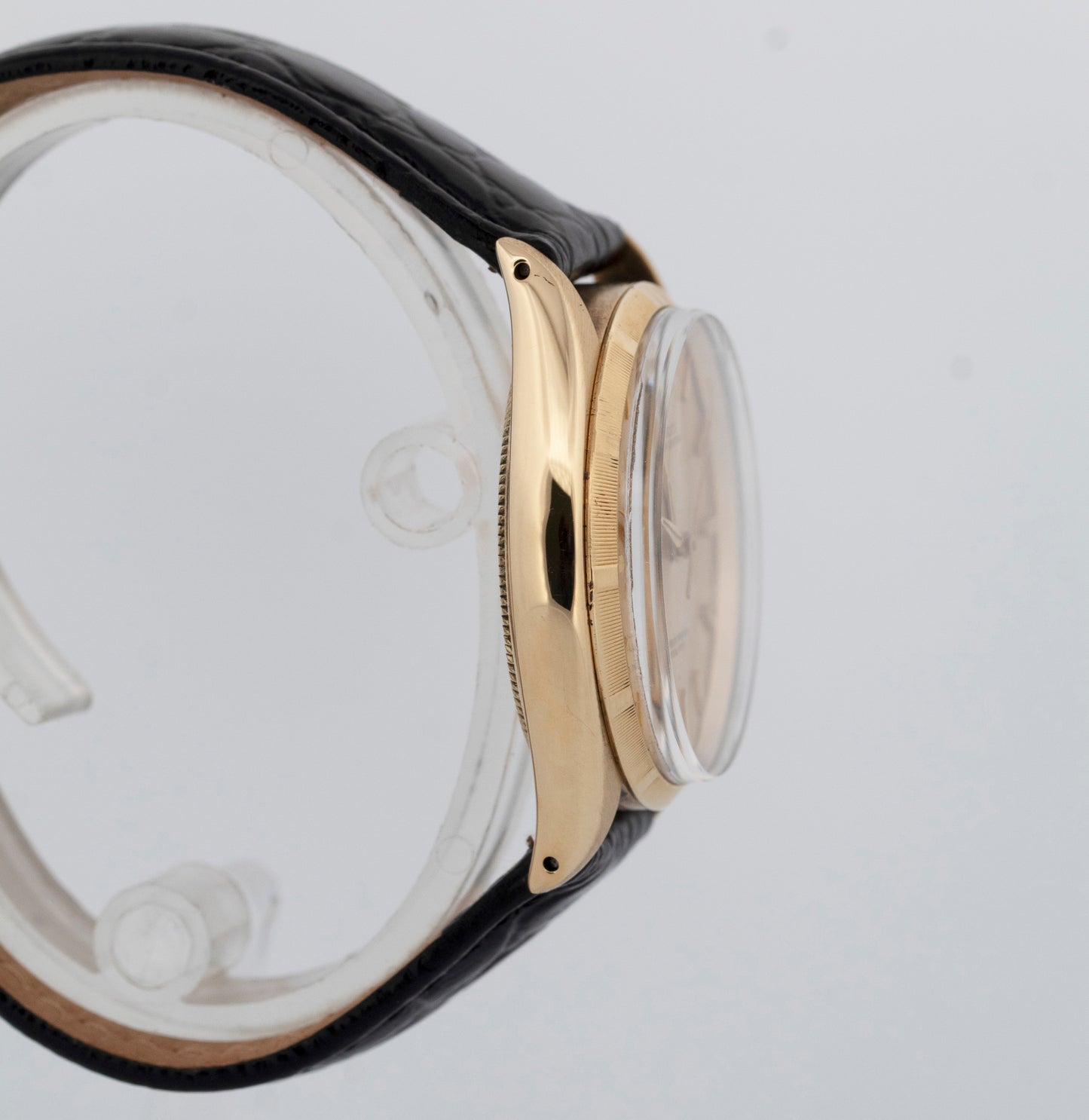 Rolex Oyster Perpetual Champagne 14K Yellow Gold Automatic 34mm Watch 1003